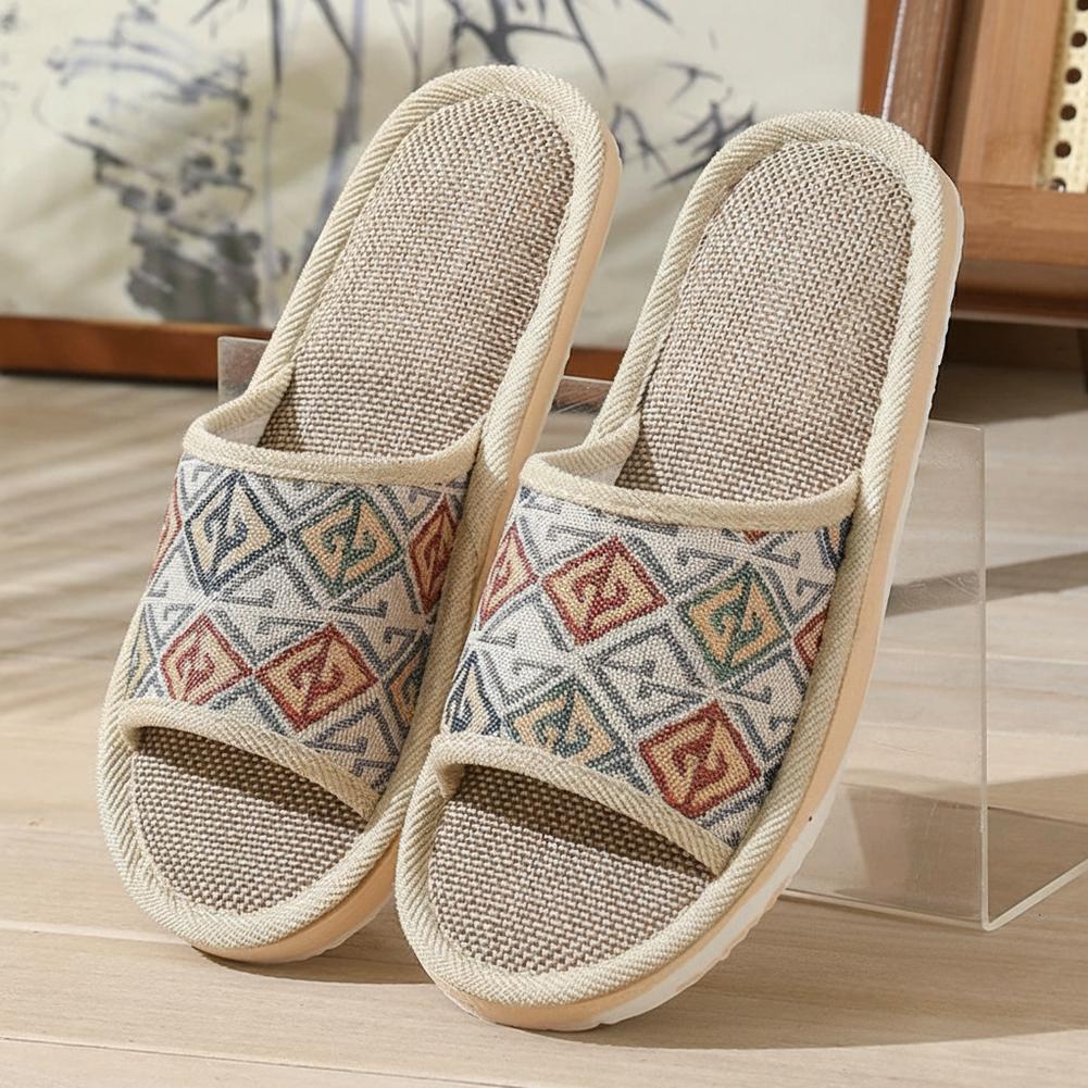 Women'S Shoes For Flat Feet - Klapki lniane na każdą porę roku