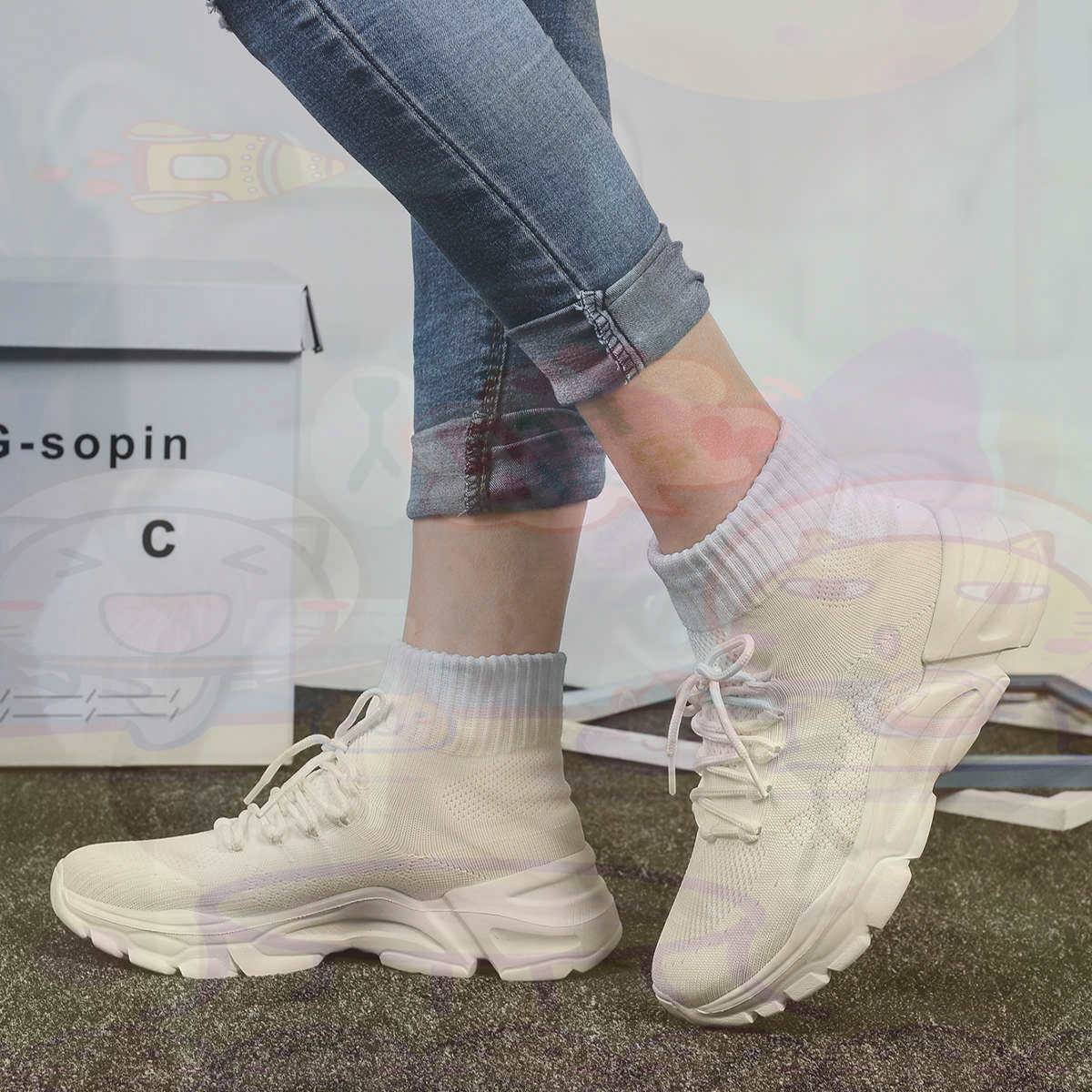 Women Shoes Made In Italy - Zwiększa wysokość Sumer Koszykówki Koszykówka Damskie