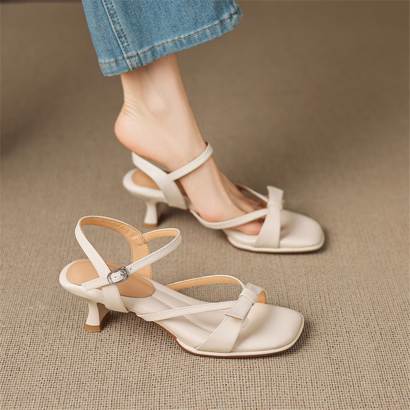 Nowe letnie sandały damskie ze – Strappy Heeled Sandals recenzja i cena