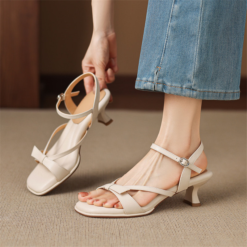 Nowe letnie sandały damskie ze – Strappy Heeled Sandals recenzja i cena