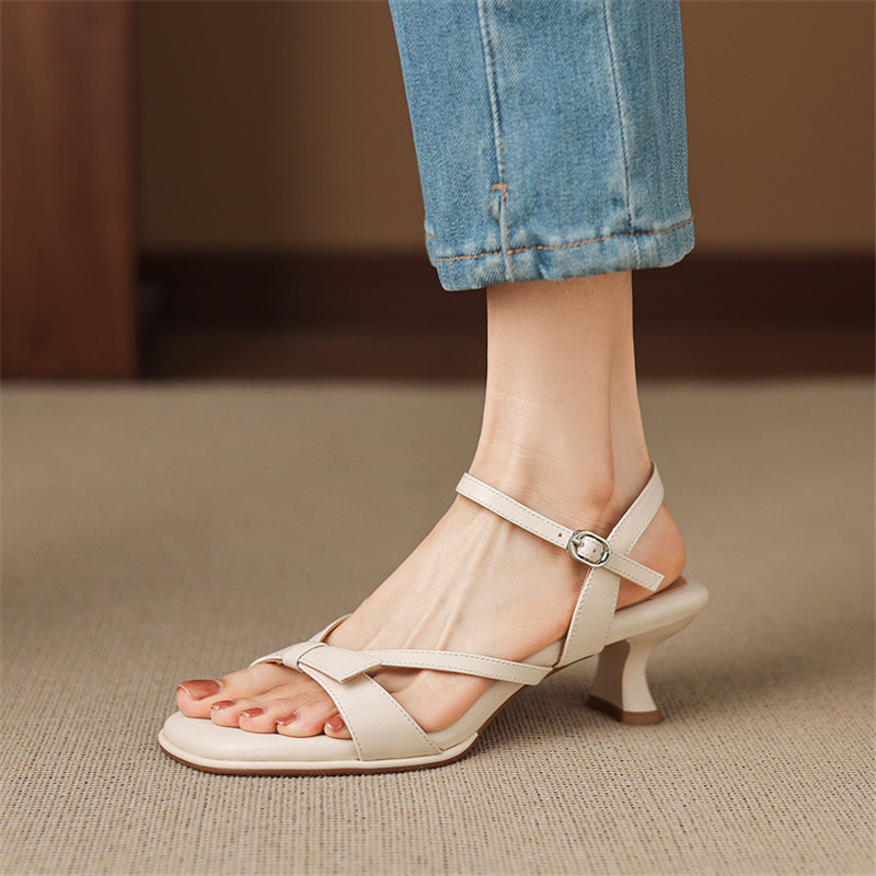 Nowe letnie sandały damskie ze – Strappy Heeled Sandals recenzja i cena