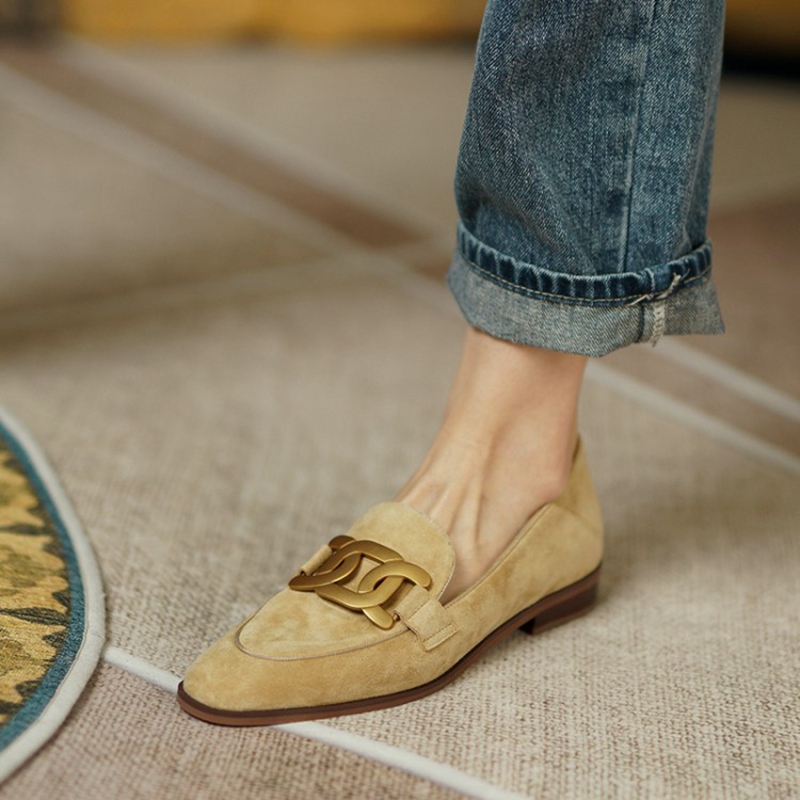 Zamszowe damskie mokasyny wios – Women Shoes Casual recenzja i cena