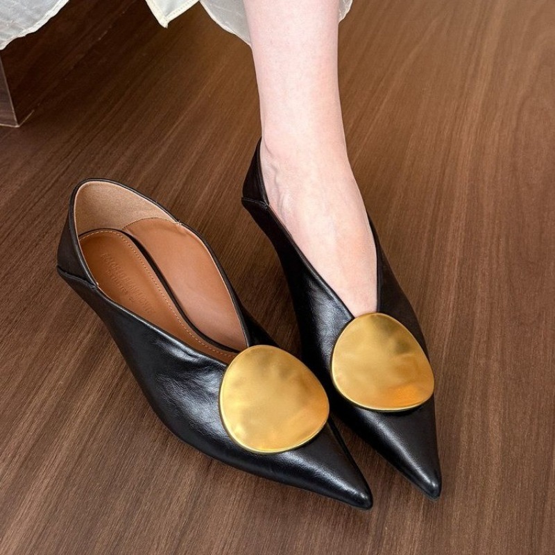 Wsuwane damskie baleriny z ost – Women Shoes Casual recenzja i cena