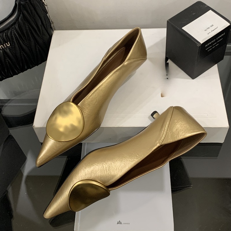 Wsuwane damskie baleriny z ost – Women Shoes Casual recenzja i cena
