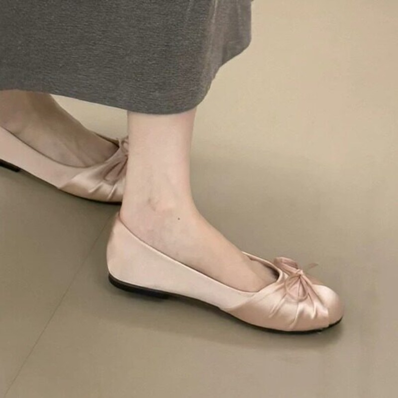 2026 Nowe satynowe baleriny z  – Women'S Shoes For Flat Feet recenzja i cena