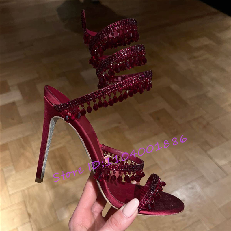 Sandały damskie na wysokim obc – Strappy Heeled Sandals recenzja i cena